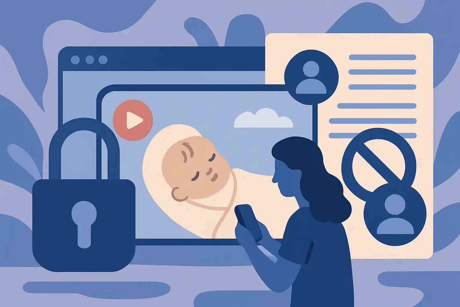 Livebeelden en de wet: wat ouders moeten weten over privacy en het delen van babyfoonstreams