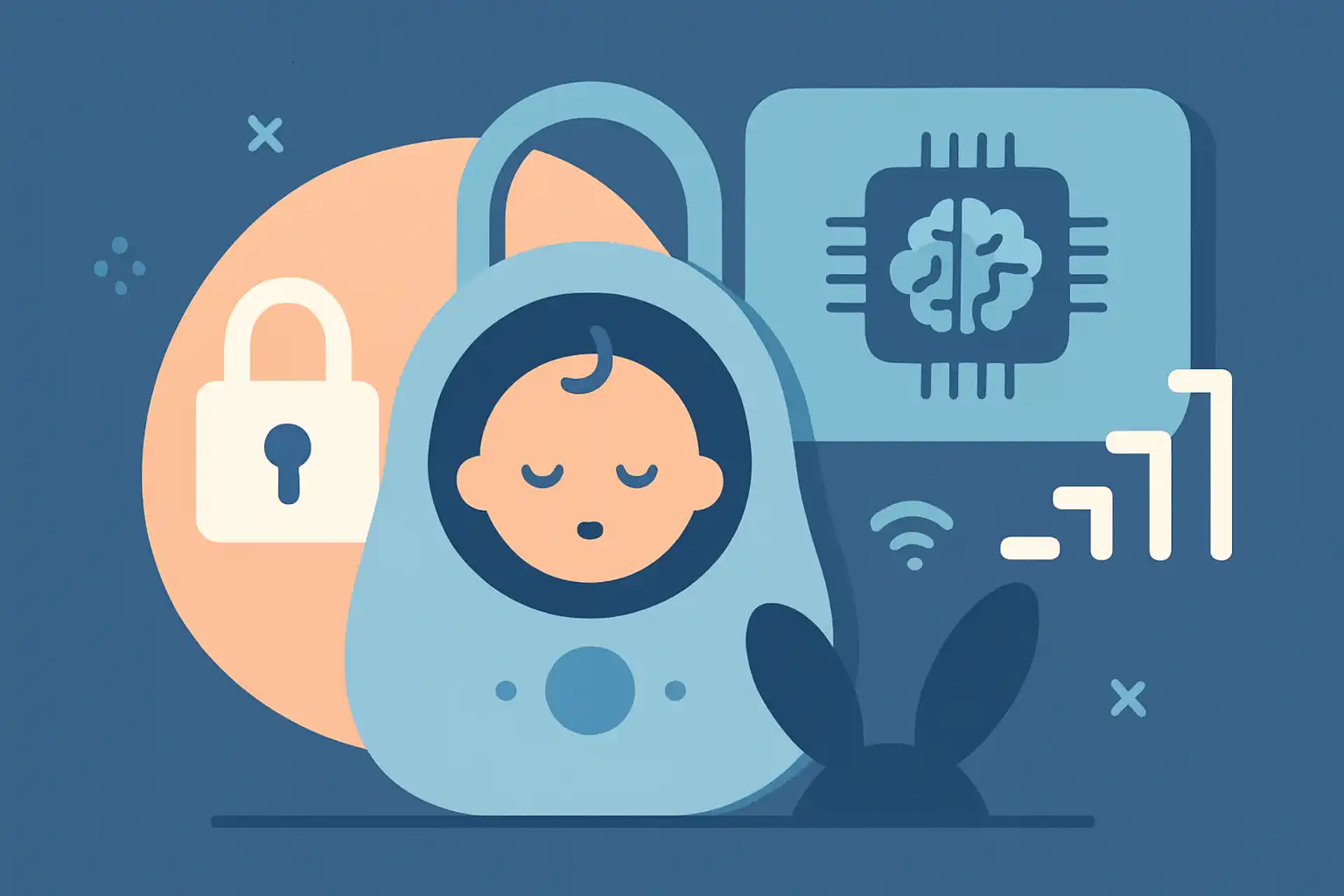 Waarom lokale AI in je babyfoon de betere keuze is voor privacy, snelheid en offline zekerheid