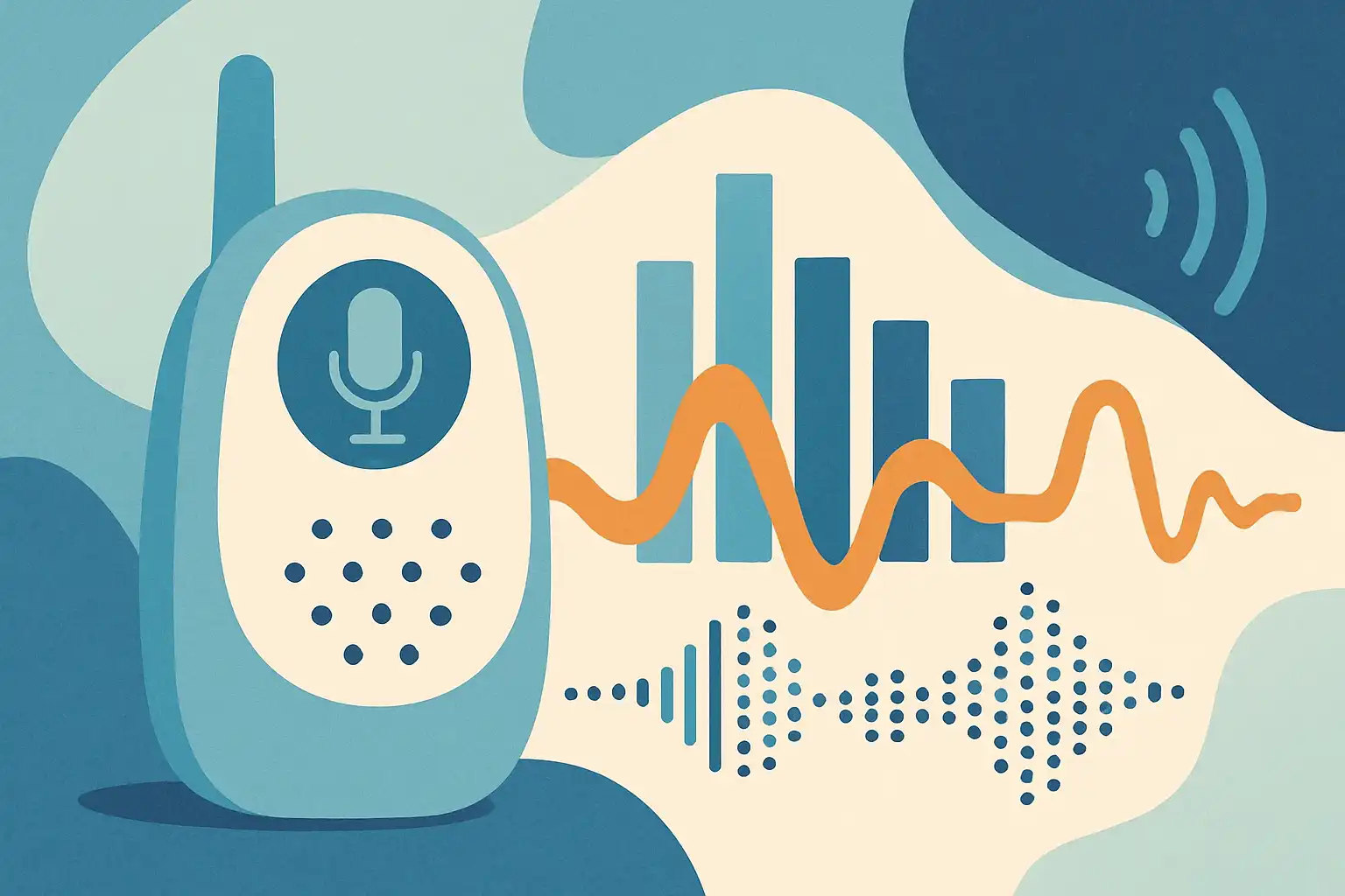 Waarom sommige geluiden verdwijnen in je babyfoon: de techniek achter microfoons en geluidsbewerking