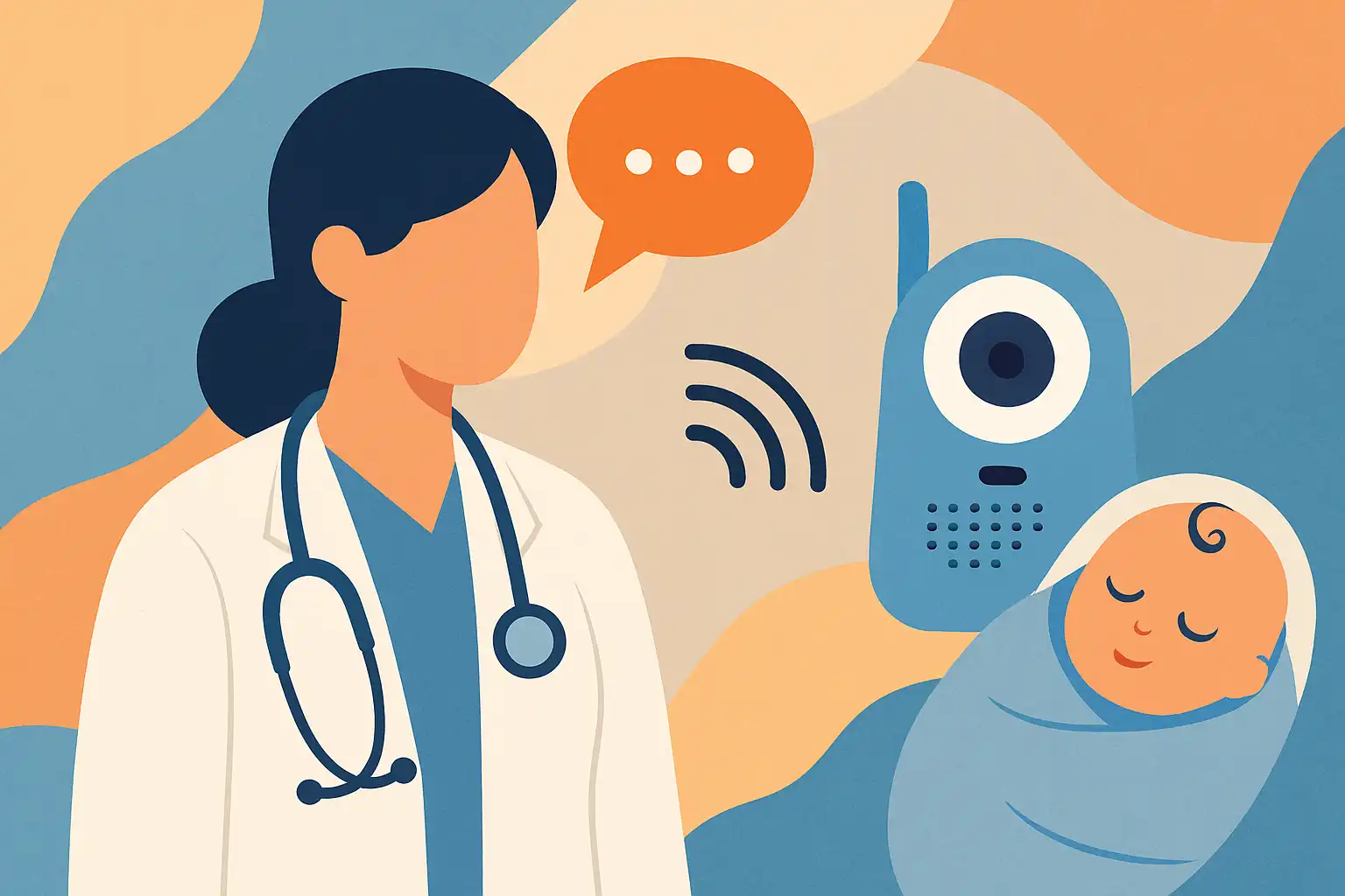 Wat kinderartsen je willen vertellen over slimme babyfoons