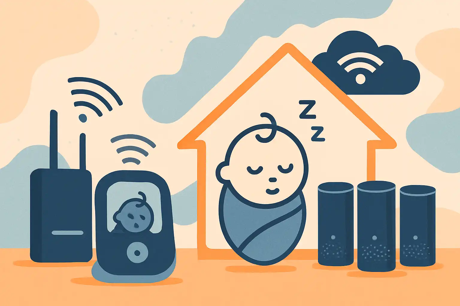 Zo werkt je babyfoon in een mesh-wifi huis (en zo voorkom je problemen)