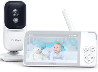 Babyfoon met Camera en 3.5" Scherm – Video Monitor met Nachtzicht en 2-Weg Audio