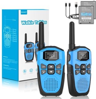 De Oplaadbare Walkie Talkie voor Kinderen en Volwassenen - Bereik tot 5 km - LCD-Display en 16 Kanalen in één oogopslag