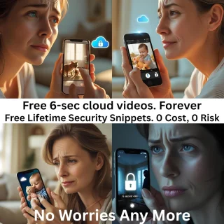 3MP Video Babyfoon met WiFi, Huildetectie, Nachtzicht en Temperatuurmonitoring