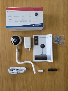 3MP Video Babyfoon met WiFi, Huildetectie, Nachtzicht en Temperatuurmonitoring