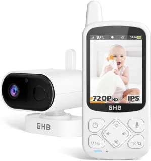 Babyfoon camera 2,8 inch met HD-resolutie en nachtzicht
