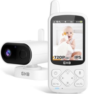 Babyfoon camera 2,8 inch met HD-resolutie en nachtzicht review