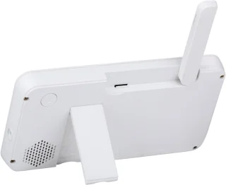 Grundig Video Babyfoon met Camera - Baby Monitor met 5-inch Kleurenscherm - Babyphone met Nachtzicht, Temperatuurweergave en Terugspreekfunctie - Wit