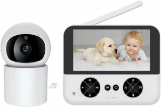 Babyfoon - Babyfoon met camera - Op afstand bestuurbaar - Video & Audio - Baby monitor