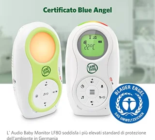 Digitale Babyfoon met Groot Bereik, Temperatuursensor, en Nachtlampje