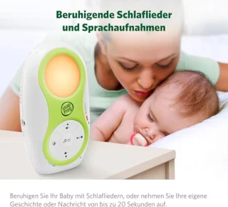 Digitale Babyfoon met Groot Bereik, Temperatuursensor, en Nachtlampje