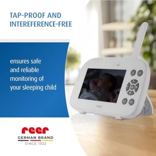 Digitale Video-Babyfoon met 4,3 inch TFT-Scherm, FHSS-Technologie, Nachtzicht en Intercomfunctie
