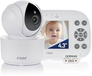 Digitale Video-Babyfoon met 4,3 inch TFT-Scherm, FHSS-Technologie, Nachtzicht en Intercomfunctie review