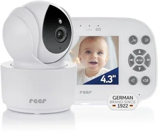 Digitale Video-Babyfoon met 4,3 inch TFT-Scherm, FHSS-Technologie, Nachtzicht en Intercomfunctie
