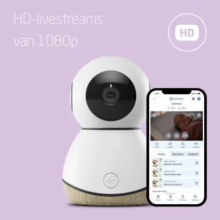 HD Babymonitor met Camera en Audio - Slimme Wi-Fi Monitor voor Kinderen