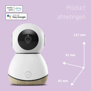 HD Babymonitor met Camera en Audio - Slimme Wi-Fi Monitor voor Kinderen