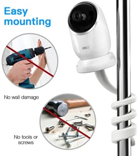 Camerahouder voor babyfoon met camera