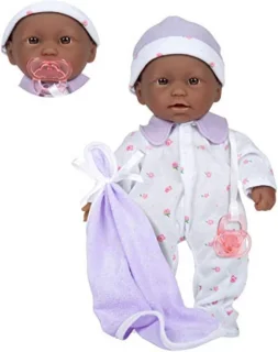 11-inch Afro-Amerikaanse babyfoonknuffel