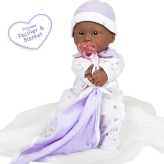 11-inch Afro-Amerikaanse babyfoonknuffel
