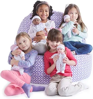 11-inch Afro-Amerikaanse babyfoonknuffel