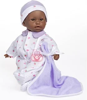 11-inch Afro-Amerikaanse babyfoonknuffel
