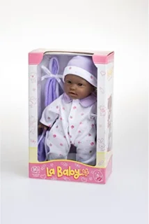 11-inch Afro-Amerikaanse babyfoonknuffel