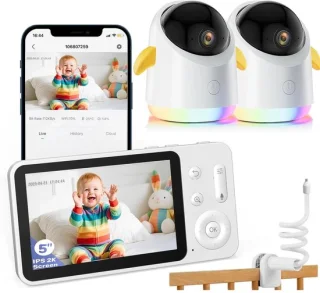 2K Babyfoon - 2-camera set