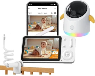 2K Babyfoon 5 inch Monitor