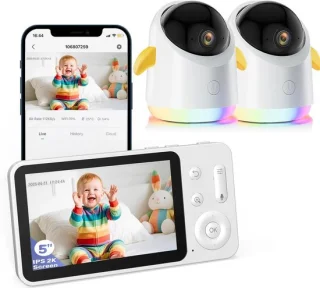 2K Babyfoon - Baby Monitor Systeem
