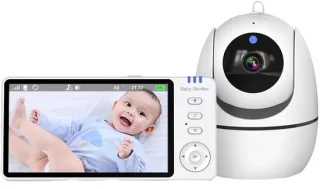 5-inch babyfoon met camera
