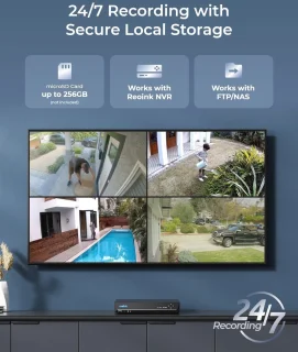 5MP HD Dome Camera - Nachtzicht & Tweeweg Audio