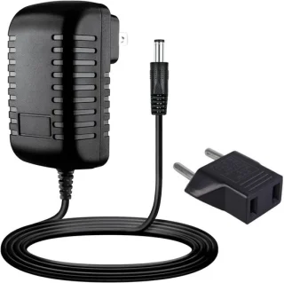 AC/DC adapter zwart