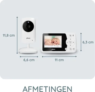 Alecto BO64 Babyfoon met Camera Wit