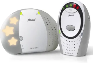 Alecto DB-85 Full Eco DECT Babyfoon Grijs