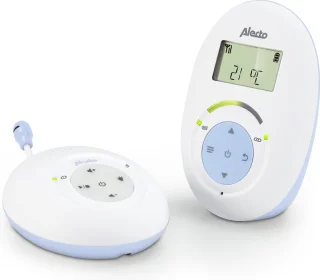 Alecto DBX-112 DECT Babyfoon Wit/Blauw
