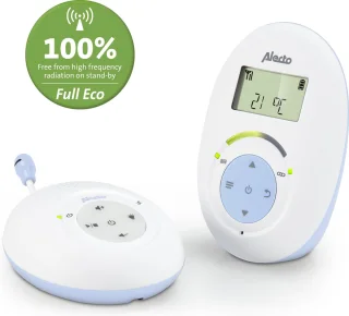 Alecto DBX-112 DECT Babyfoon Wit/Blauw