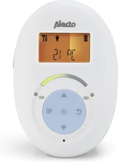 Alecto DBX-112 DECT Babyfoon Wit/Blauw