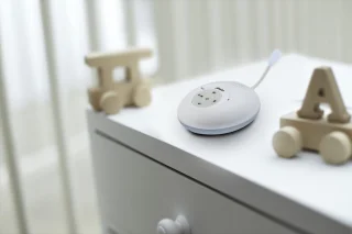 Alecto DBX-112 DECT Babyfoon Wit/Blauw
