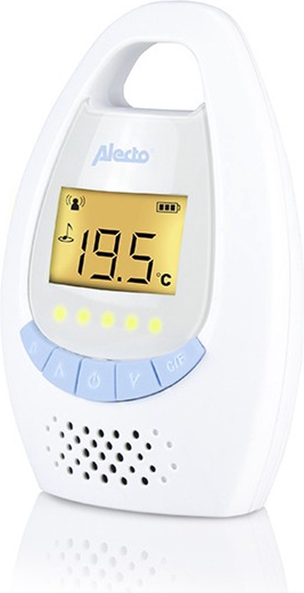 Alecto DBX-20 Digitale Babyfoon Wit/Blauw