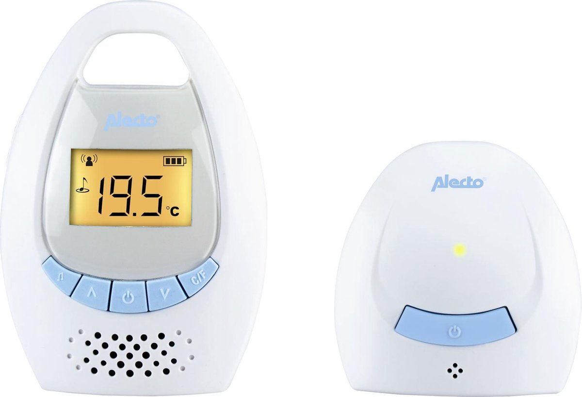 Alecto DBX-20 Digitale Babyfoon Wit/Blauw