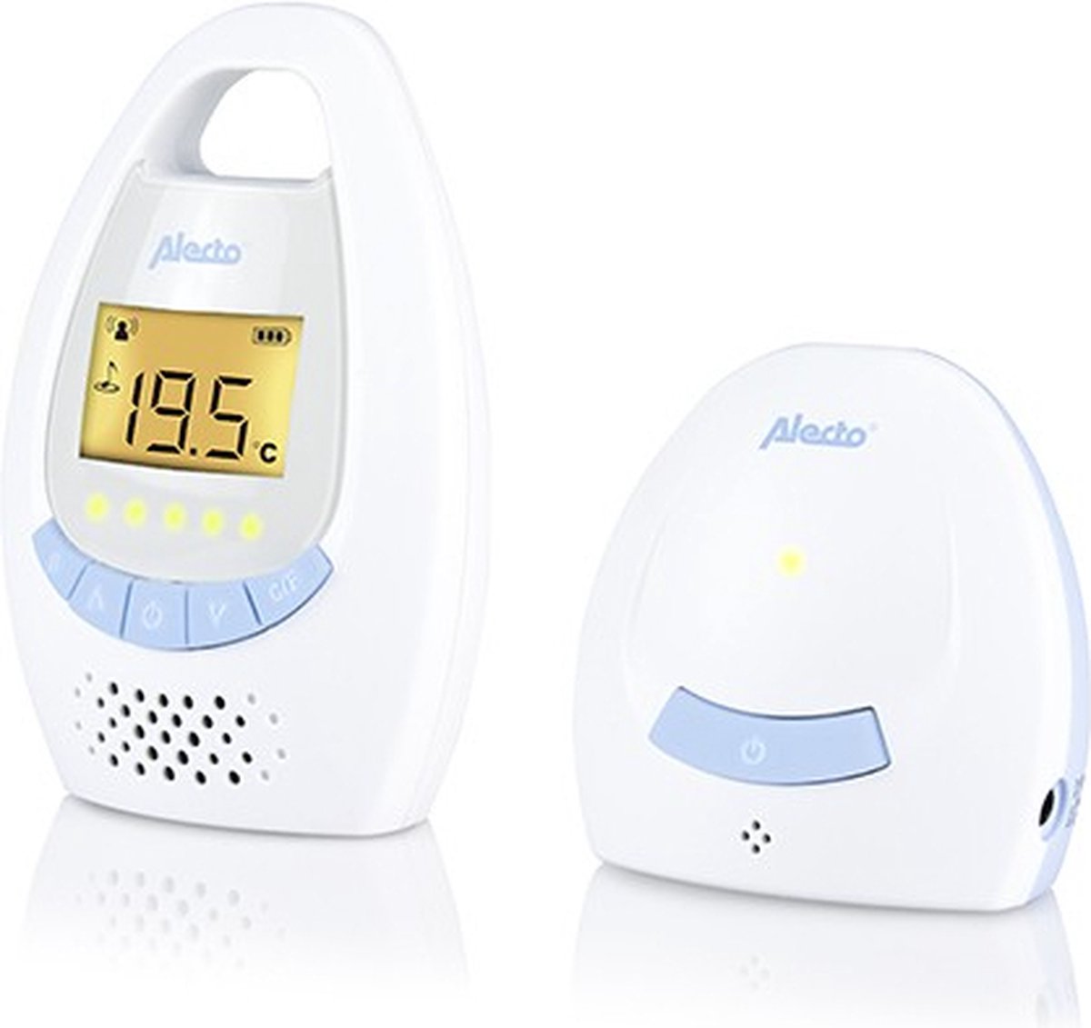 Alecto DBX-20 Digitale Babyfoon Wit/Blauw