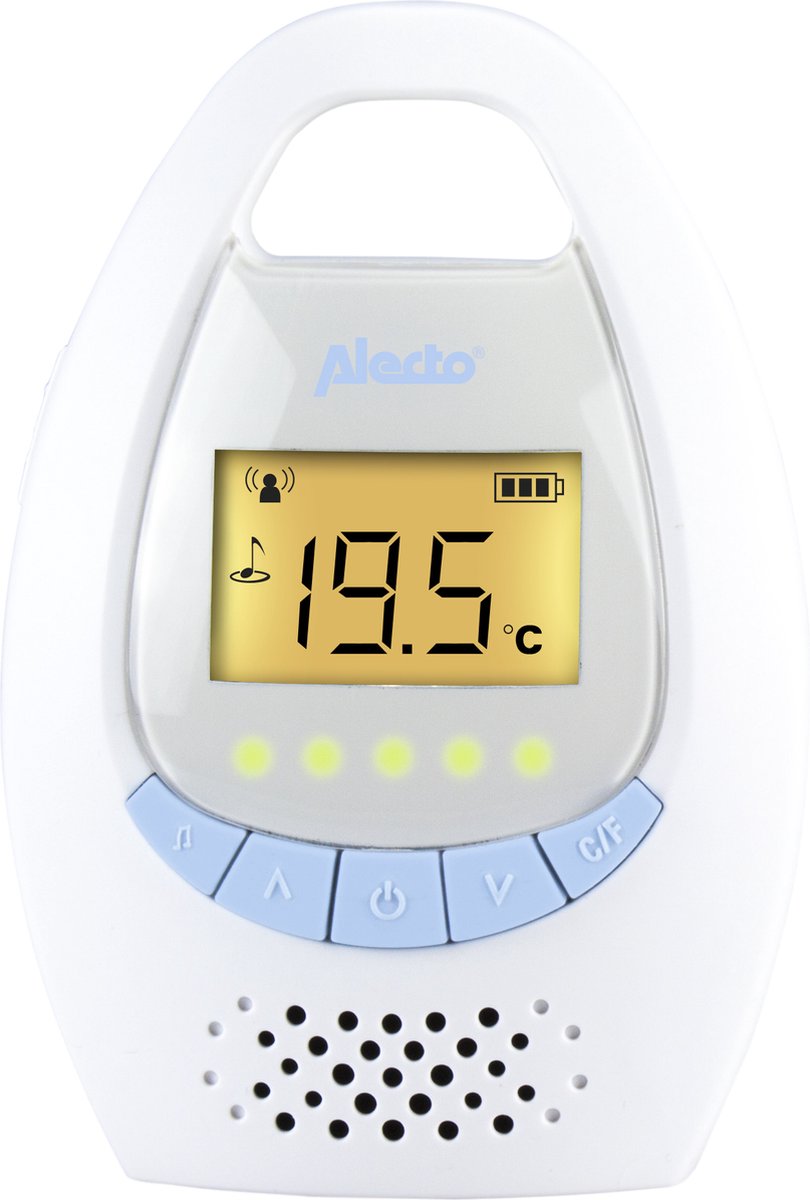 Alecto DBX-20 Digitale Babyfoon Wit/Blauw