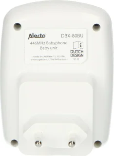 Alecto DBX-80 Audio Babyfoon Bundel met 2 Babyunits