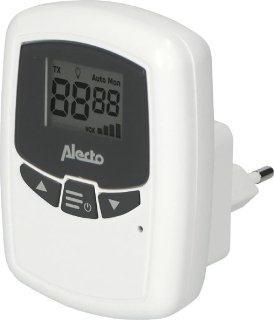 Alecto DBX-80 Babyfoon Wit/Antraciet