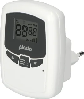 Alecto DBX-80 Babyfoon Wit/Antraciet