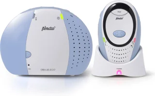 Alecto DBX-85 ECO DECT Babyfoon Wit/Blauw