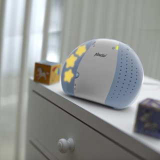 Alecto DBX-85 ECO DECT Babyfoon Wit/Blauw