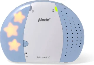 Alecto DBX-85 ECO DECT Babyfoon Wit/Blauw