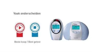 Alecto DBX-88 ECO Babyfoon Blauw