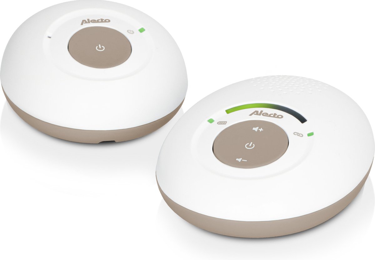 De Alecto DBX110BE Babyfoon Eco DECT Wit/Beige in één oogopslag